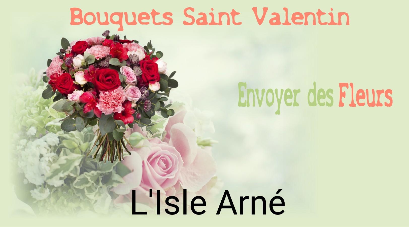 Roses de Saint-Valentin livrées à L'Isle-Arné